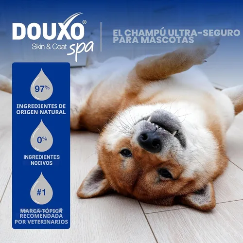 Vista 5 de DOUXO® Skin & Coat SPA - Toallitas Multiusos Ultra Seguras para Perros y Gatos, 100 Toallitas, Elimina Suavemente Manchas de Lágrimas y Saliva, Deja