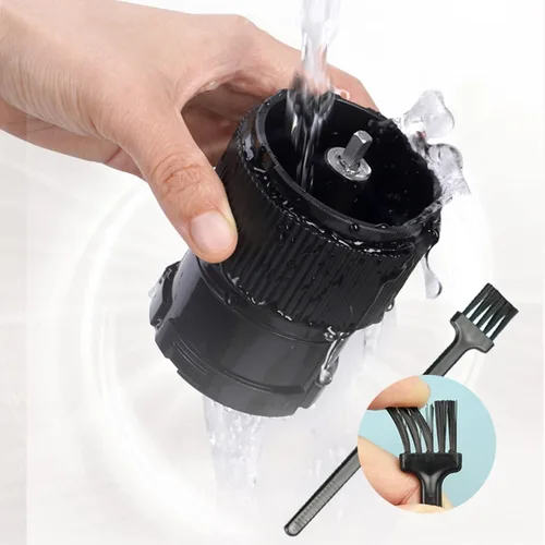 Vista 7 de Molinillo de café eléctrico Molino automático de frijoles Molinillo portátil Molienda de cerámica ajustable Uso fácil