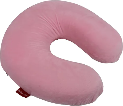 Vista 15 de Almohada de viaje en forma de U de espuma viscoelástica Soporte para el cuello Cojín de reposacabezas (negro)