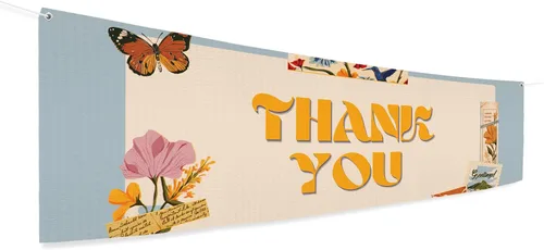 Vista 19 de Cartel de baby shower para uso en interiores y exteriores de 4 x 1 pies, pancarta grande personalizada y letreros con cuerda para colgar, telón
