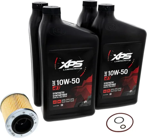 Vista 2 de Kit de cambio de aceite sintético Can-Am 4T 10W-50 para motor Rotax 900 ACE 779261