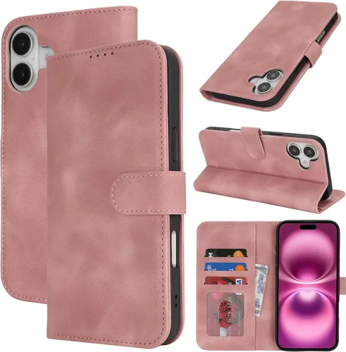 Vista 82 de Funda tipo cartera para iPhone 8 Plus iPhone 7 Plus con tarjetero para iPhone 8 Plus, funda tipo cartera para mujeres y hombres, de piel sintética