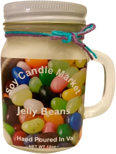Vista 56 de Velas perfumadas de soja Velas hechas a mano y altamente aromáticas que queman hasta 85 horas en tarro de cristal, perfectas para decoración