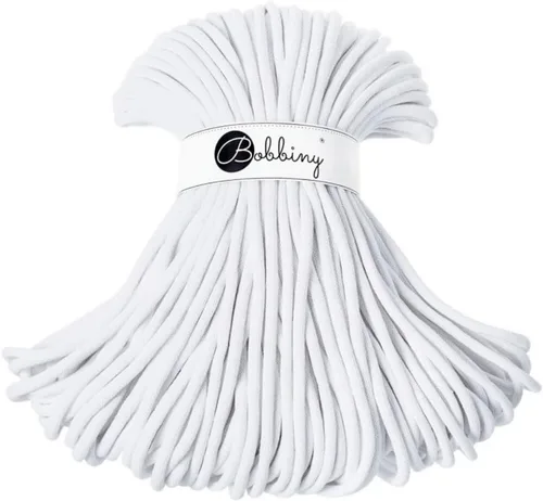 Vista 29 de Bobbiny - Cordón trenzado de macramé jumbo de 9 mm (color aloe), 108 yardas/330 pies