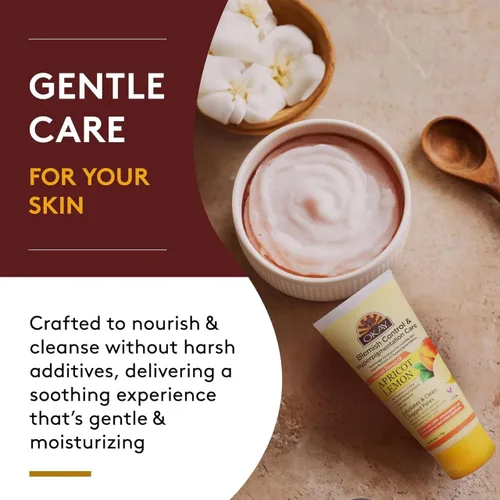Vista 4 de OKAY Oil Control Exfoliante facial – Exfoliante facial, exfoliante facial para mujeres y hombres, hidratante e iluminador, deja la piel suave
