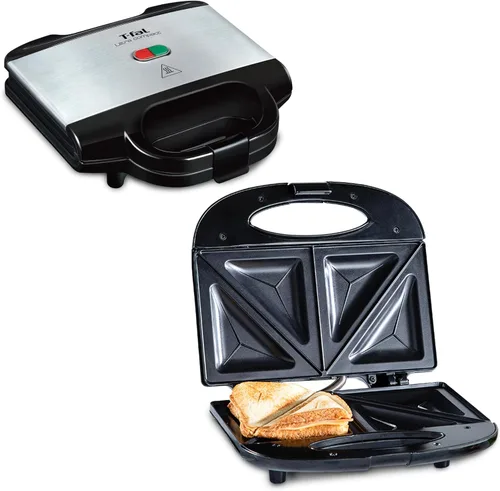 Vista 8 de T-Fal OptiGrill - Parrilla eléctrica XL de acero inoxidable, 6 porciones, 9 modos de cocción automáticos inteligentes, prensa Panini, 1800 vatios