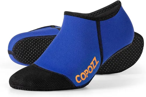 Vista 15 de COPOZZ Calcetines de buceo de neopreno de 0.118 pulgadas (0.118 in), antideslizantes para esnórquel natación, jóvenes, hombres y mujeres