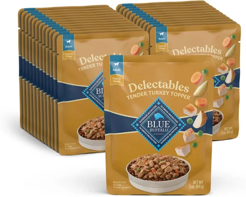 Vista 15 de Blue Buffalo Delectables - Cubrealimentos para perros sin granos de carne