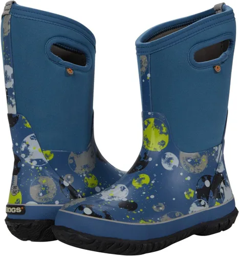 Vista 19 de BOGS Botas de nieve unisex de neopreno con aislamiento de goma de alta impermeabilidad para niños Negro