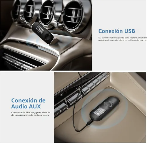 Vista 6 de Reproductor de MP3, reproductor de MP3 USB con radio FM, idoooz U2 8 GB reproductor de música expandible hasta 32 GB, reproductor MP3 USB