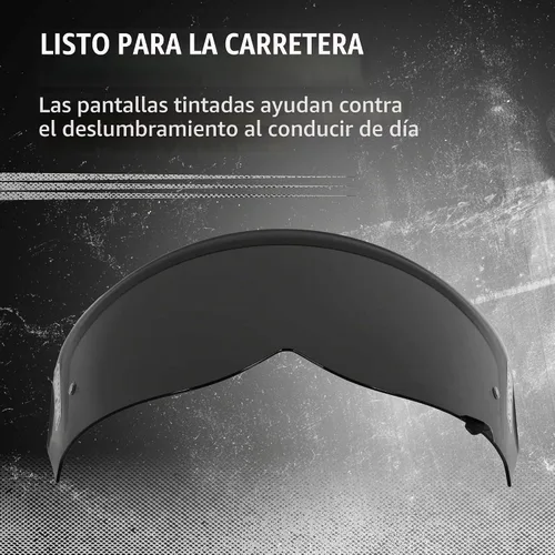 Vista 4 de SIMPSON Mod Bandit Motorcycle Helmet Visor Face Shield