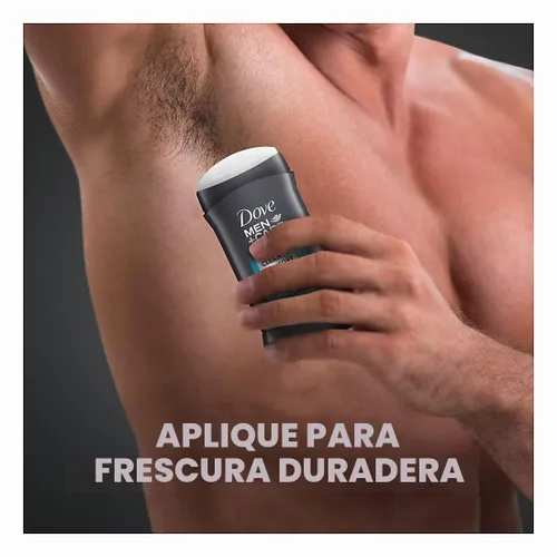 Vista 5 de Dove Men+Care - Desodorante en barra de 72 horas sin aluminio, Clean Comfort, 3 unidades/3 oz