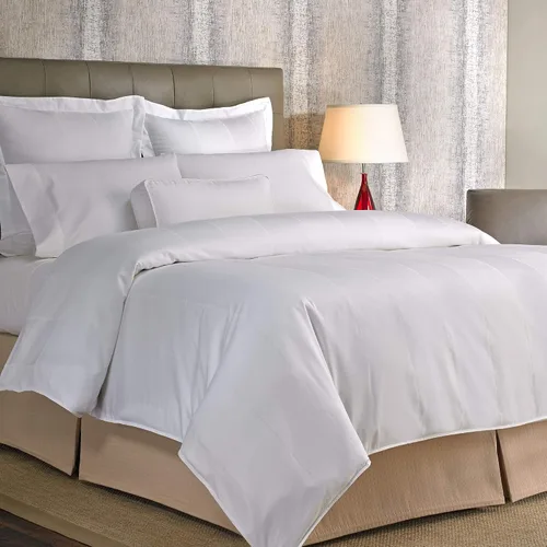Vista 4 de Marriott Fundas de almohada Signature – Fundas de almohada suaves y transpirables de mezcla de algodón – Juego de 2 – Queen