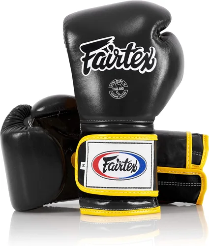 Vista 11 de Fairtex BGV9 Muay para boxeadores profesionales y entrenadores Guante de estilo mexicano para golpeadores duros Guantes MMA para artes marciales