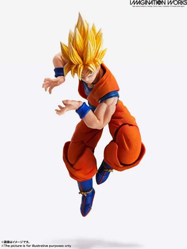 Vista 9 de TAMASHII NATIONS - Dragon Ball Z - Son Goku, Bandai Spirits Imagination Works Figura de acción