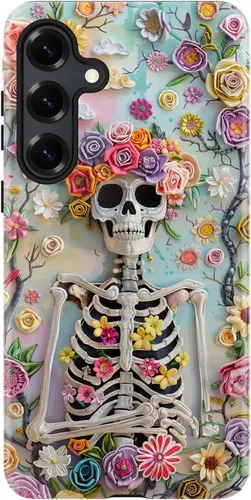 Vista 18 de DorisMax Funda para Samsung Galaxy S24 Plus, bonita funda floral estética