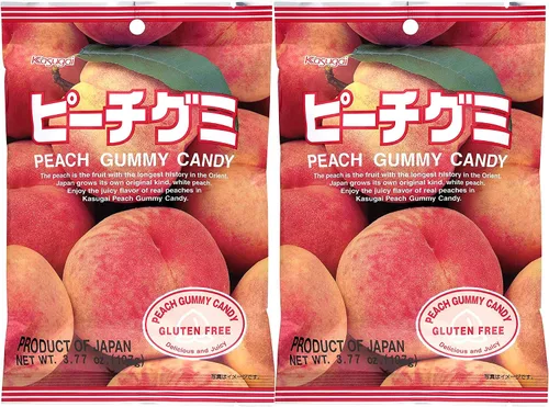 Vista 23 de Kasugai Fruit Assort - Caramelos de gomitas de 3.59 onzas (paquete de 3)