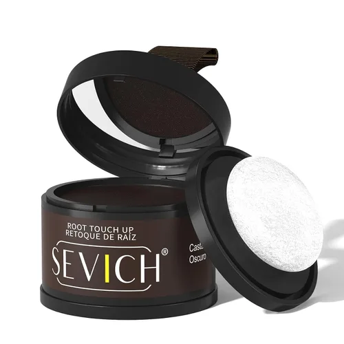 Vista 11 de Polvo para Línea de Cabello Sevich 2.0, Oculta Instantáneamente la Pérdida de Cabello, Polvo para Toque de Raíces, Sombra de Cabello para Mujeres