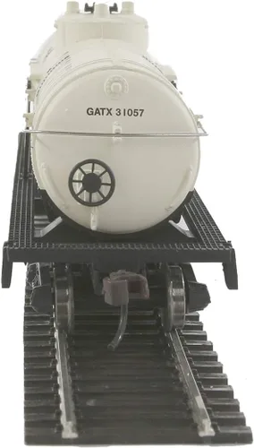 Vista 3 de Walthers Trainline HO Scale Model 40' Tank Car - Baker's Chocolate GATX 31057