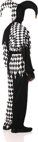 Vista 3 de California Costumes Evil Jester Plus Size Men's Costume