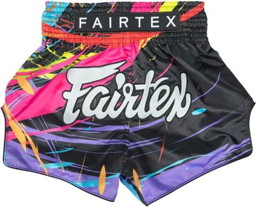 Vista 10 de Fairtex Pantalones cortos de boxeo Muay Thai de corte delgado "Kabuki