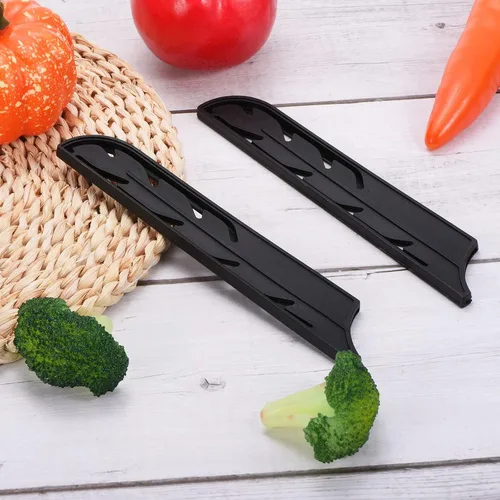 Vista 6 de PATIKIL Fundas de plástico para cuchillos de pan de 8 pulgadas, paquete de 4 cuchillos, protector de cuchillos, protector de cuchillas, funda