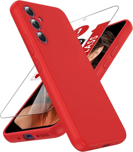 Vista 116 de LeYi Funda para Motorola Moto G Play 4G 2024: Funda para Moto G Play 4G 2024 con funda delgada y antiarañazos, silicona líquida a prueba de golpes
