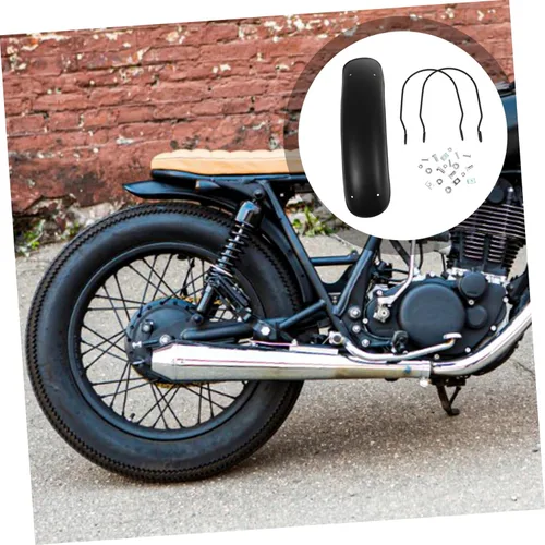 Vista 8 de Protector de lodo para motocicleta, protector de neumáticos de motocicleta, guardabarros para motocicleta, carenado delantero, protector de barro