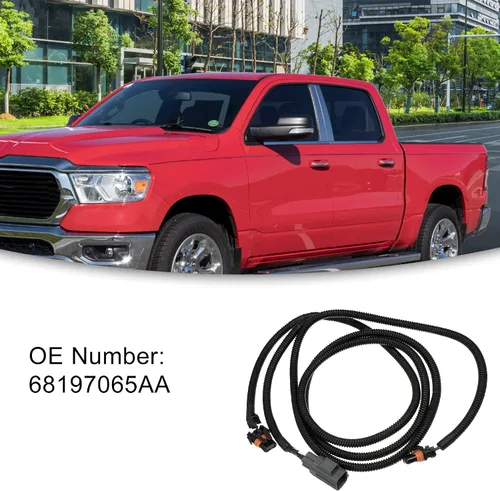 Vista 2 de ACROPIX Arnés de cableado para lámpara antiniebla delantera para Ram 1500 - Paquete de 1 negro