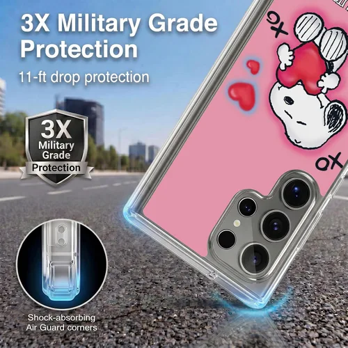 Vista 14 de Head Case Designs Officially Licensed Peanuts Beach Surf Snoopy Boardwalk Airbrush Gel Case [Military Grade Protection] Compatible with Google Pixel