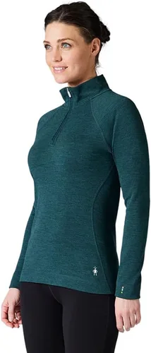 Vista 11 de SMARTWOOL Blusa de cuello redondo activa de lana Merino 250, de capa base, para mujer Negro