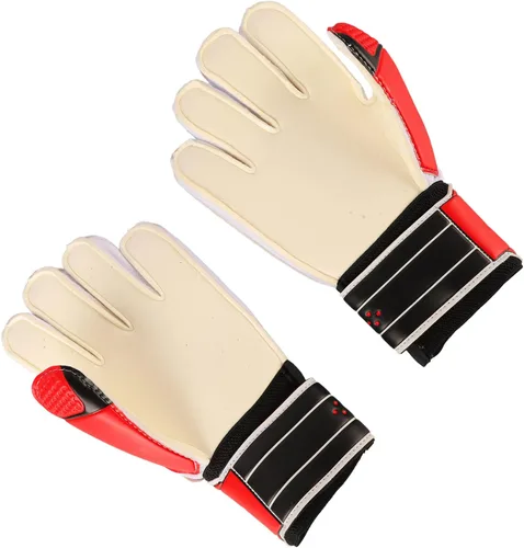 Vista 7 de ZJchao Guantes de portero de fútbol duraderos de látex antideslizantes para adultos, material de malla con diseño de malla de primera calidad