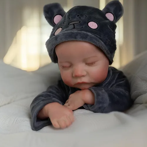 Vista 8 de Muñecas Reborn Baby de 18 pulgadas realista con cuerpo de vinilo completo, muñecas de bebé realistas de la vida real para niños a partir de 3 años