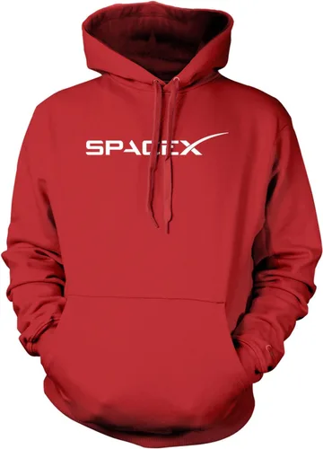 Vista 14 de Tcombo SpaceX - Sudadera unisex con capucha Outer Space Negro