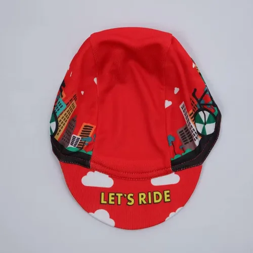 Vista 3 de Bikingbros Divertida gorra de ciclismo Calavera de poliéster Casco de ciclismo Forro de casco de ciclismo transpirable y absorción de sudor