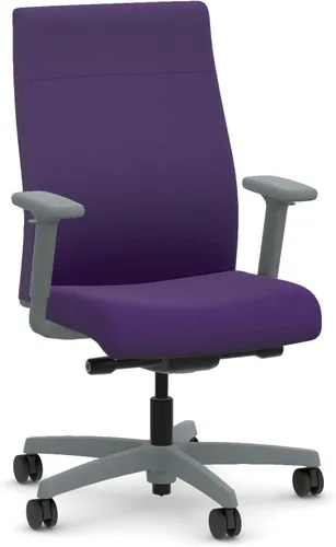 Vista 42 de HON Ignition 2.0 - Silla de oficina de tela, tapizada, brazos ajustables, silla de oficina ergonómica ejecutiva reclinable, con inclinación