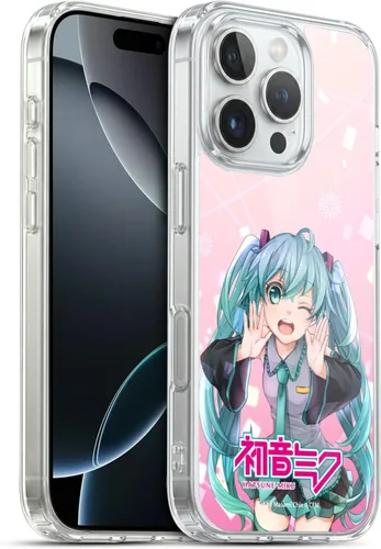 Vista 47 de Head Case Designs Licencia Oficial Hatsune Miku Gráficos Lindos Carcasa de Gel [Protección de Grado Militar] Compatible con Apple iPhone 7