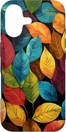 Vista 32 de Fall & Autumn, Colorful Leaves, Fall Season Theme Case for iPhone 16