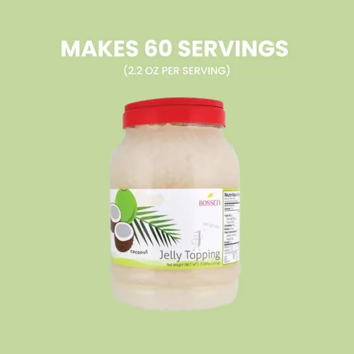 Vista 2 de Bossen Jelly Topping-8.38lbs/variación de botella (Coco)
