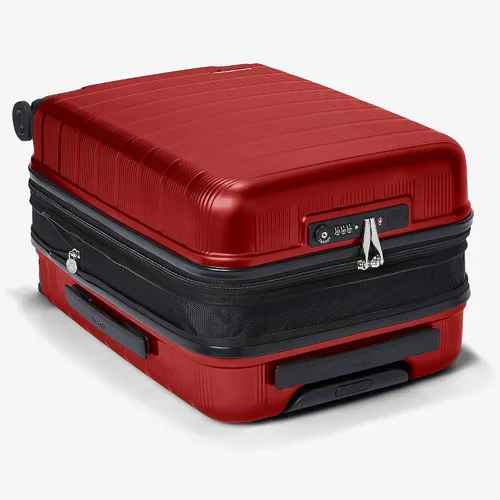 Vista 8 de eBags Fortis Pro 22 pulgadas USB equipaje de mano Spinner, Azul