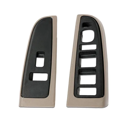 Vista 12 de G-PLUS Cubierta de bisel para interruptor de ventana, lado del conductor, compatible con Chevy Silverado/GMC Sierra 2003-2007, compatible con Chevy