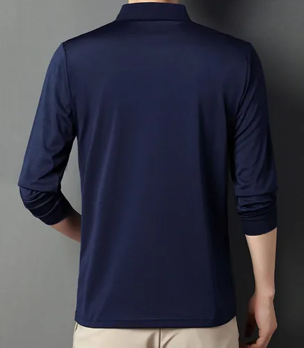 Vista 2 de XTAPAN Polo de golf de manga larga para hombre