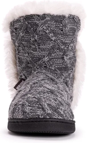 Vista 6 de MUK LUKS Pantuflas Cheyenne para bebé niña