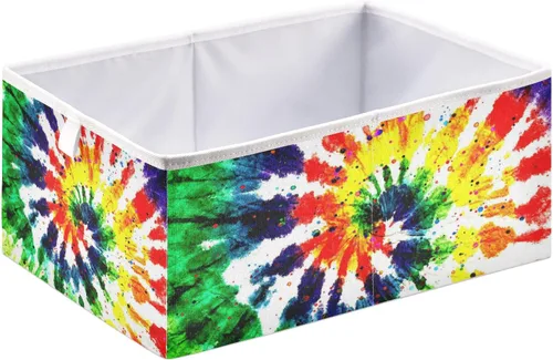 Vista 12 de CaTaKu Bats Star - Cubos de almacenamiento plegables de tela de 11 pulgadas con diseño de estrella, color negro, cajas de almacenamiento plegables