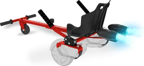 Vista 8 de Hover-1 Falcon-1 Accesorio para buggy Luces LED Turbo, compatible con todos los hoverboards de 6.5 y 8 pulgadas, control de rueda trasera operado