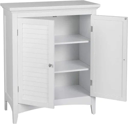 Vista 7 de Teamson Home Glancy - Armario de madera, color blanco