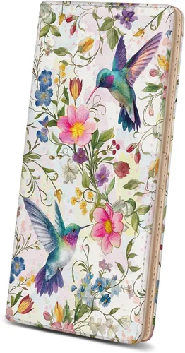 Vista 11 de Immaturus Cartera de Mujeres, Carteras de Tarjetas delgadas con bloqueo RFID, Organizador de Tarjeta de Crédito de Cuero PU doble con cremallera