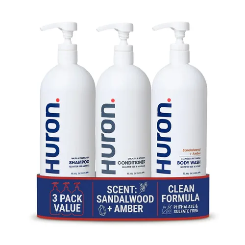 Vista 14 de Huron Champú + acondicionador para todo tipo de cabello; paquete de 2