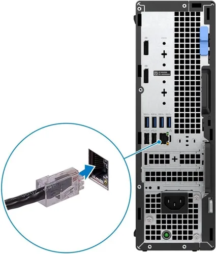 Vista 4 de Dell OptiPlex 5000 Computadora de sobremesa Intel Core i5 de 12ª generación i5-12500 Hexa-core (6 núcleos) 3 GHz - 16 GB RAM DDR4 SDRAM - 256 GB M.2