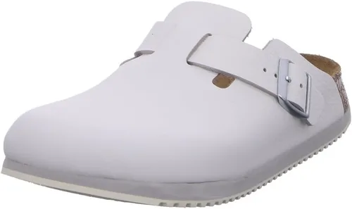 Vista 23 de Birkenstock Zuecos de gamuza Boston para mujer